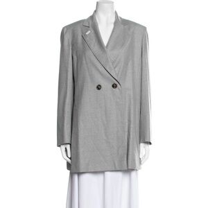 Marina Ronaldo Virgin Wool Peacoat Blazer Size 12 (NWT)